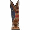 Durango Lady Rebel Pro Women's Vintage Flag Western Boot, SABLE BROWN/VINTAGE FLAG, M, Size 7 DRD0393